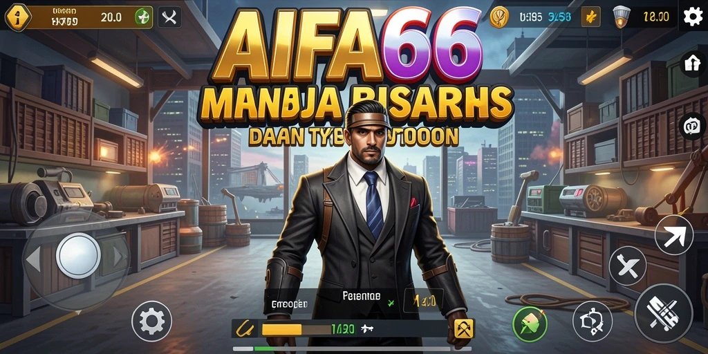 Tangkapan layar gameplay AIFA66 yang menampilkan strategi bisnis yang menarik.