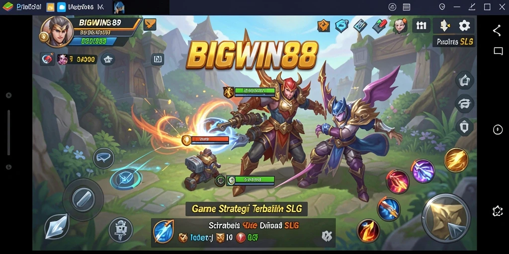 Tangkapan layar yang menunjukkan gameplay seru dari BIGWIN88.