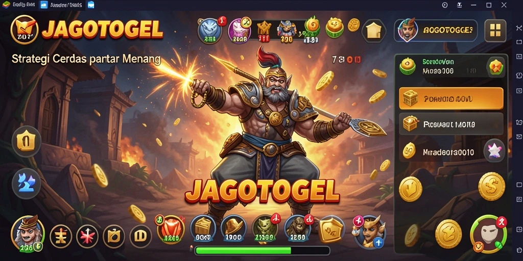 Tampilan gameplay JAGOTOGEL dengan strategi yang menawan.