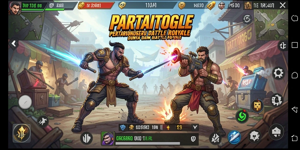 Gameplay seru di PARTAITOGEL dengan aksi Battle Royale yang mendebarkan.