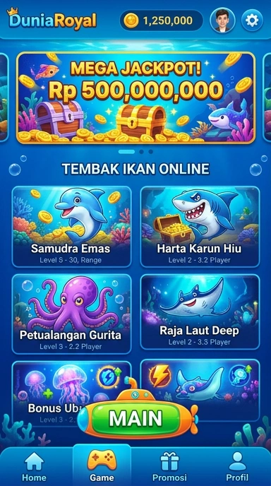 Pengalaman unduh cepat dan aman di duniaroyal.